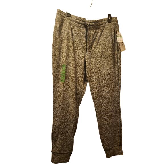 RBX Fleece Joggers Men's Large NWT Cozy Warm Drawstring Front Pockets - Picture 1 of 4